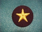 Hand embroidery badge